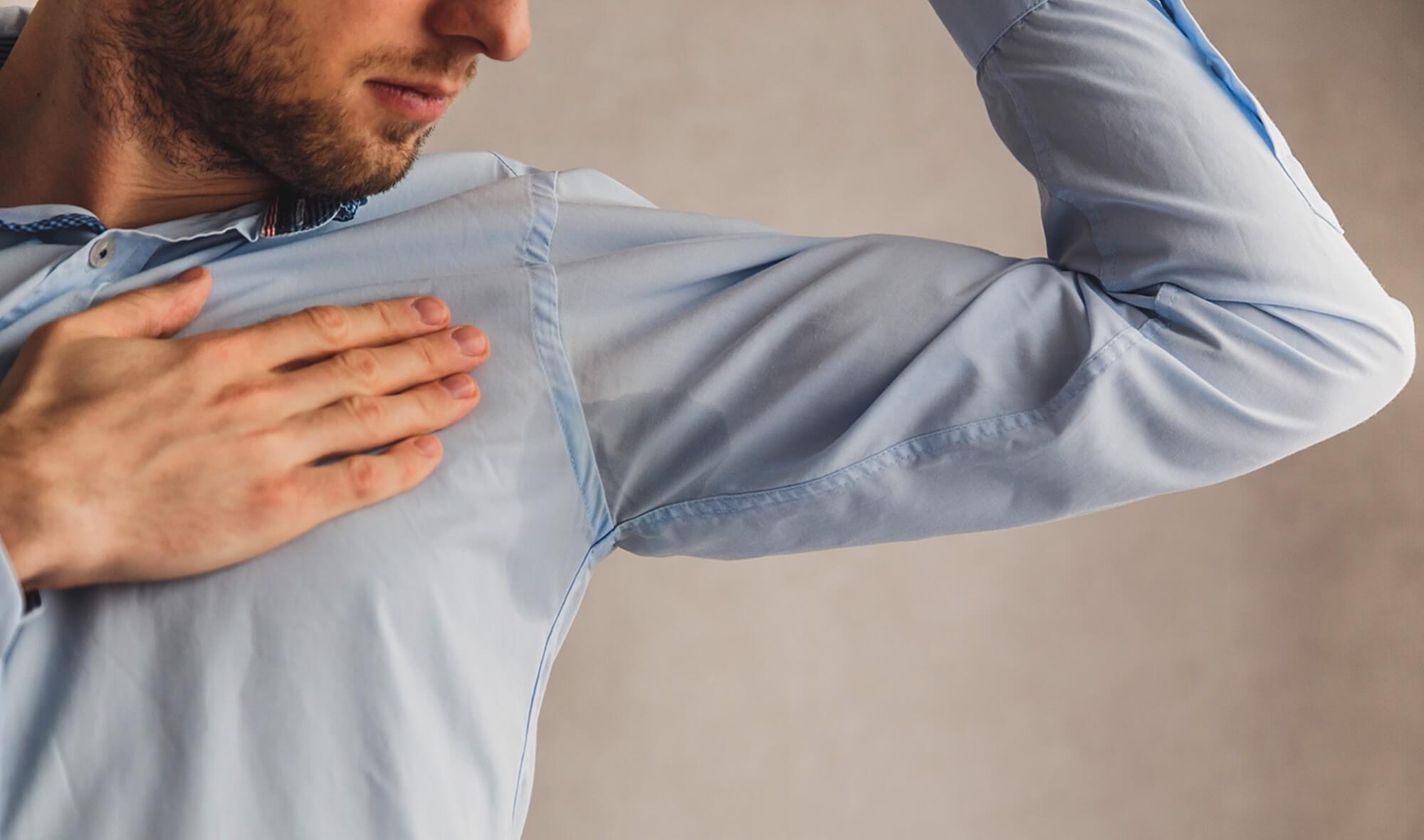 Extremes Schwitzen bei Männern