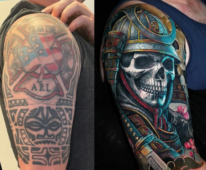 Tattoo-Fehler kaschieren mit einem Cover Up