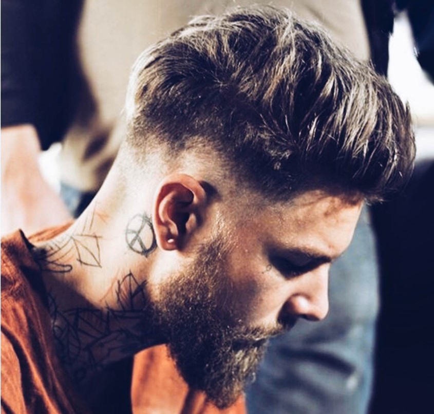 Sichtbare Stellen für Tattooss