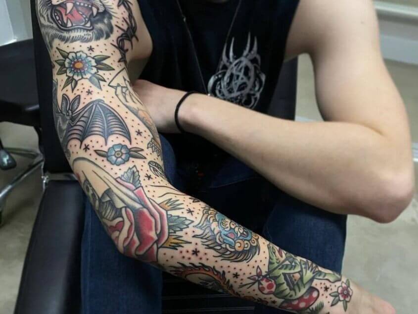 Sleeve Tattoo für Männer