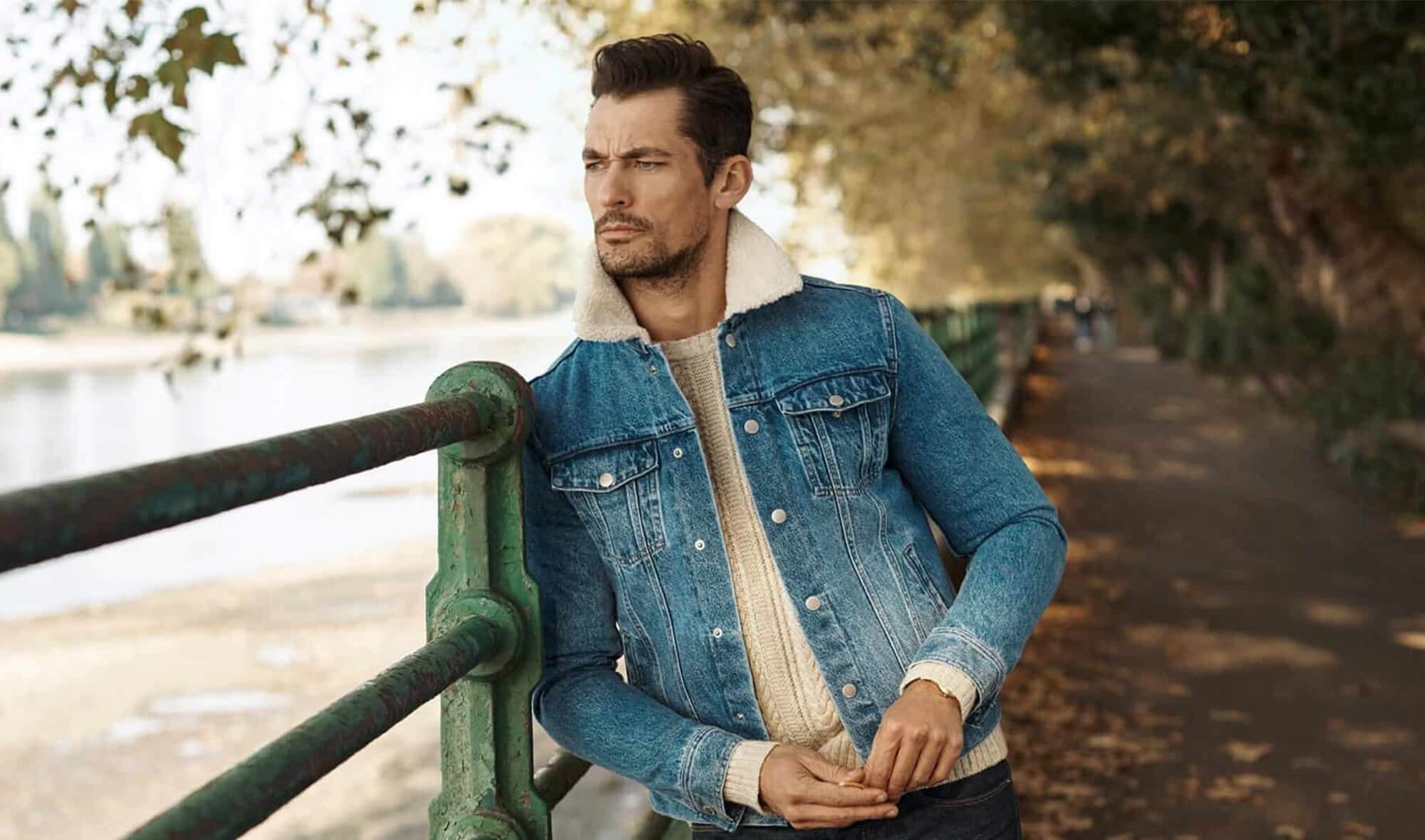 Männer Outfit – So trägst Du eine Jeansjacke 2024 Herren Jeansjacke - Stylingstipps für Männer