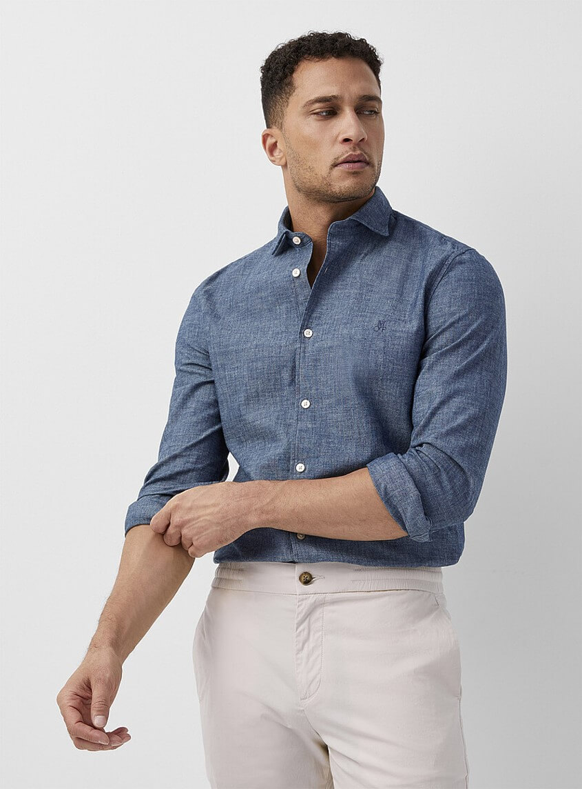 Business Casual Hemden - Chambray