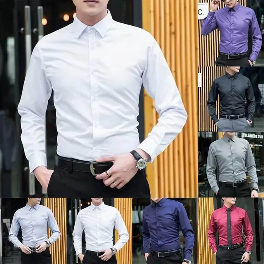 Farbbeispiele für Business Casual Hemden