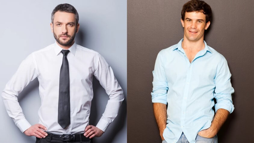 Farben und Formen für den Business Casual Look