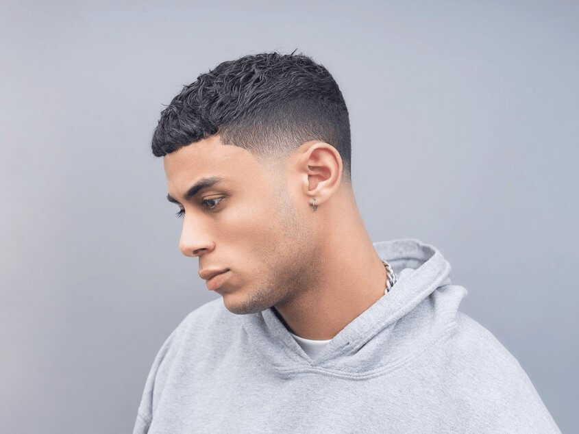 Taper Fade Haircut bei Männern