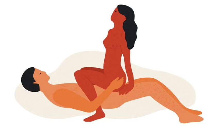 Sexstellungen - Cowgirl