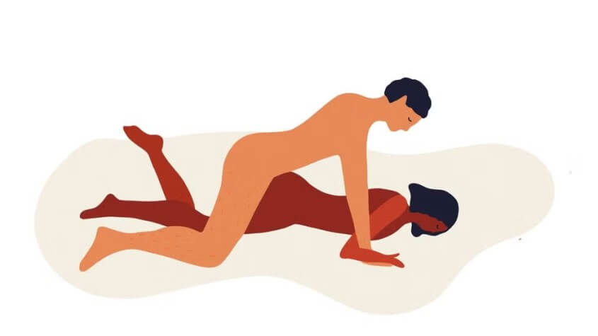 Sexstellungen - Prone Bone