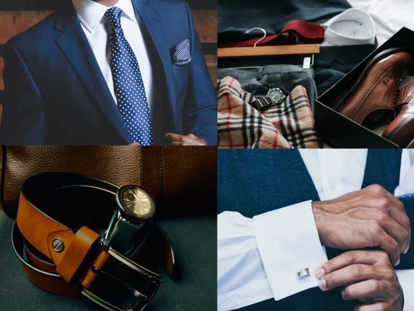 Accessoires für Herren - Allgemeine Regeln