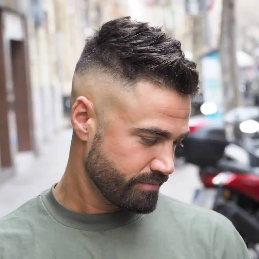 Herbst Frisuren für Männer - High Fade