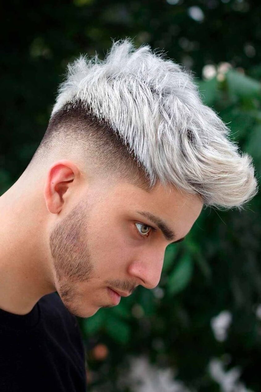 Low Fade mit Burst - Haarschnitte für Männer