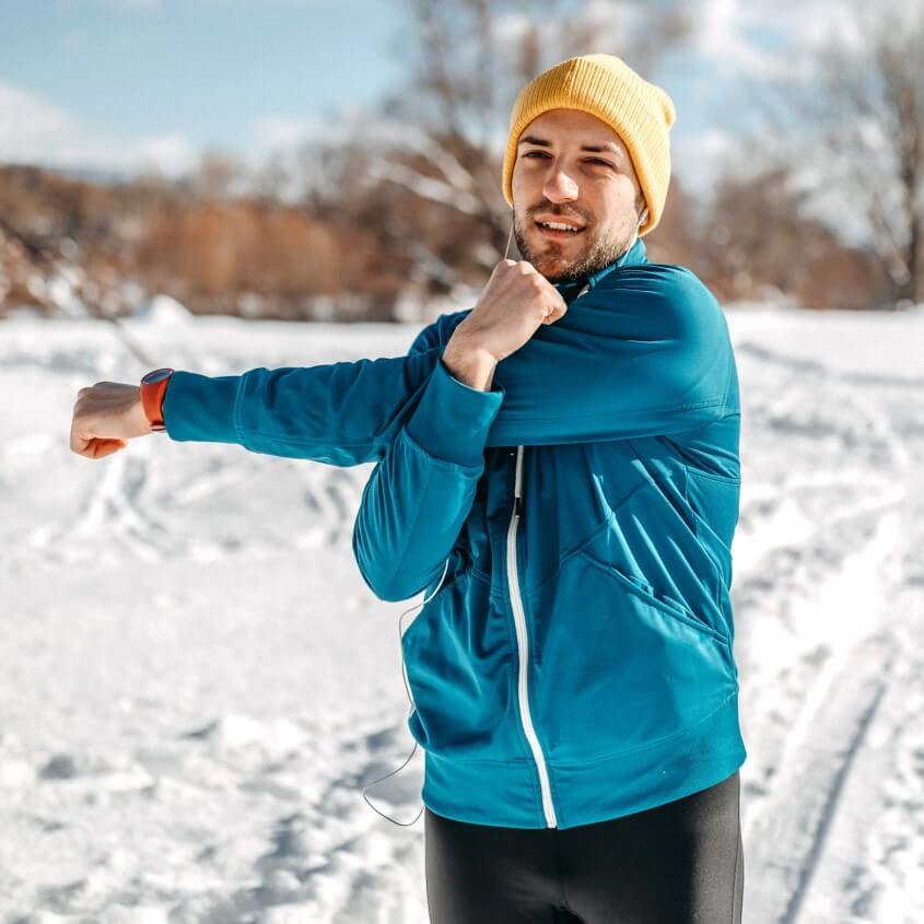 Fitness Fehler Winter - Falsche Kleidung