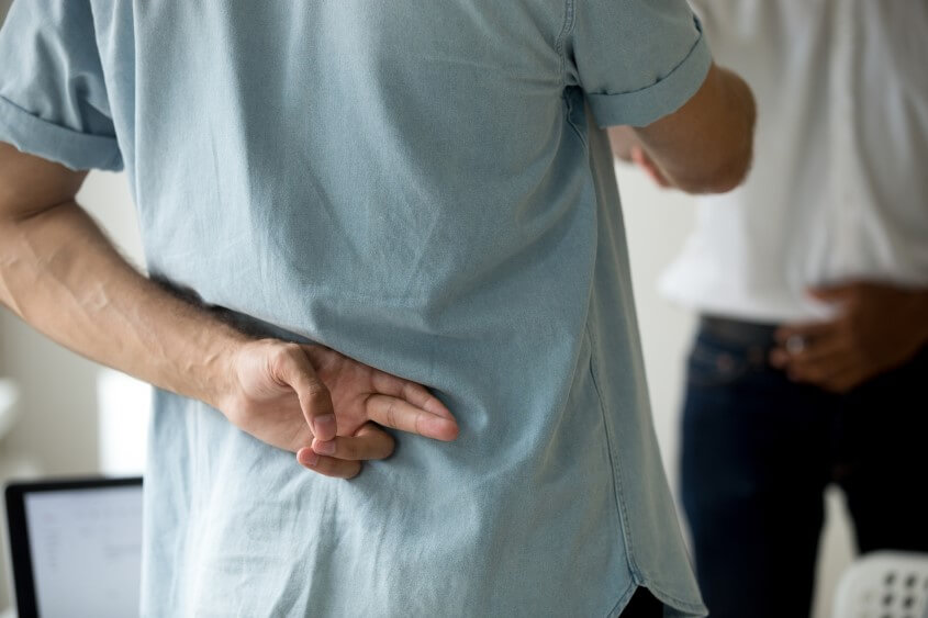 Warst DU bei Deiner Bewerbung ehrlich?