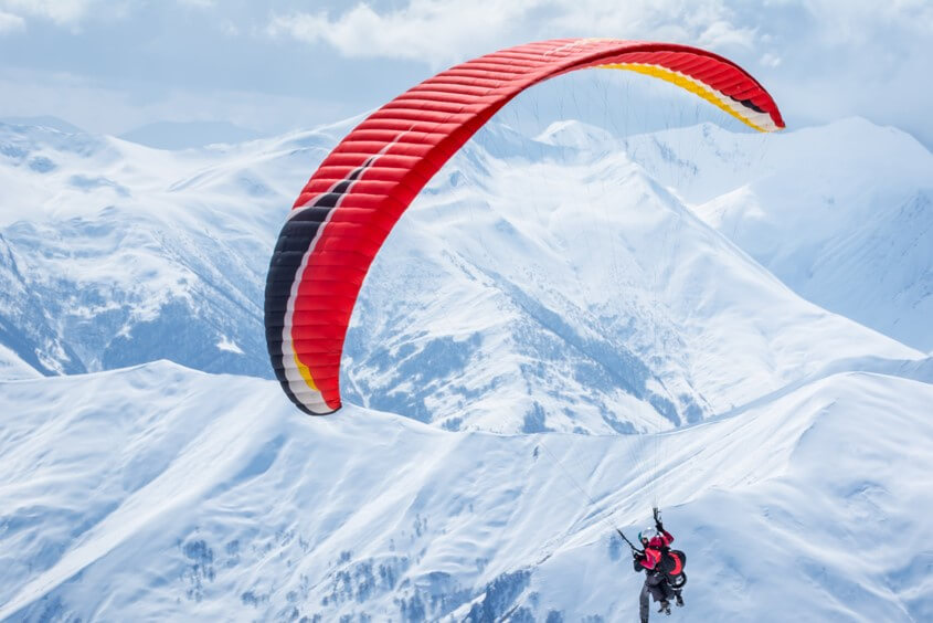 Adrenalin im Winter - Reiseziele für Männer