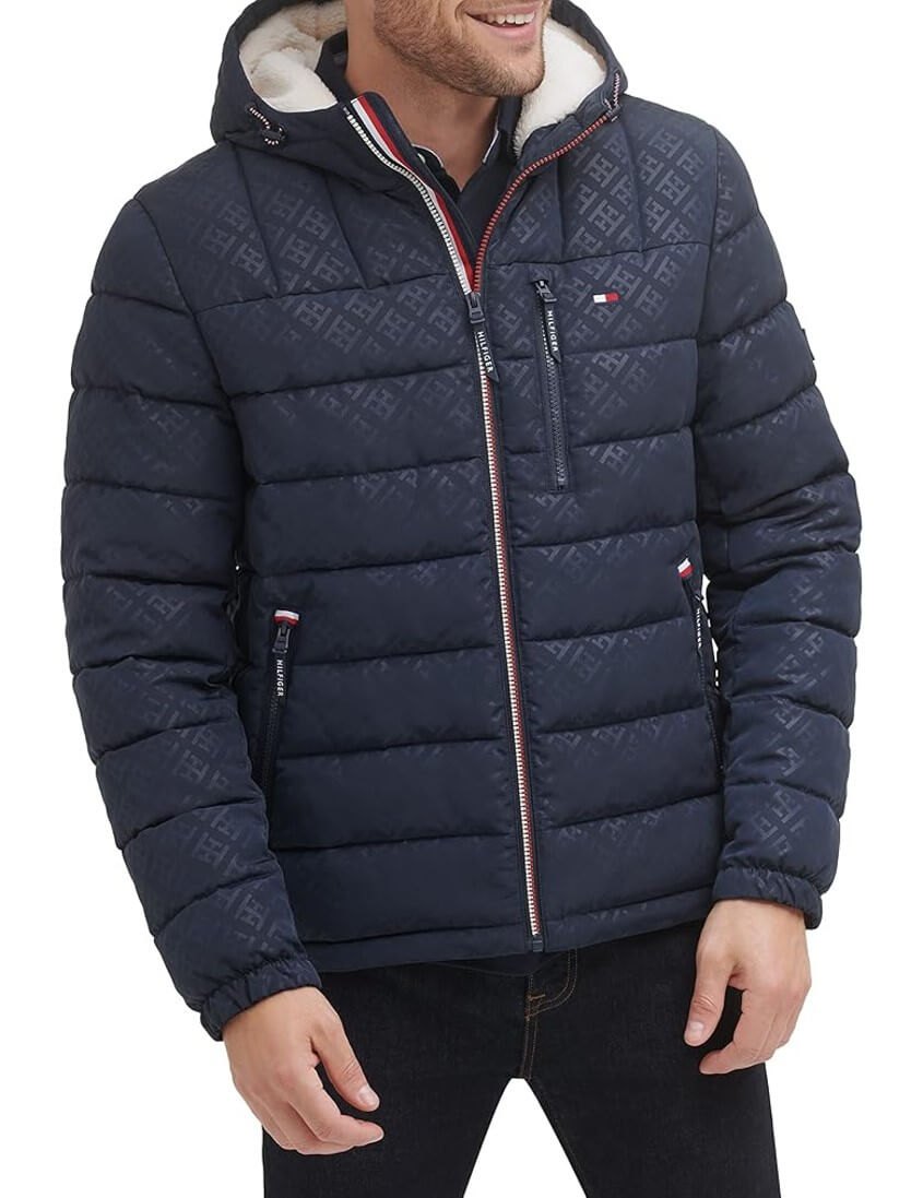 Herren Winterjacken - Sherpa Steppjacke von Tommy Hilfiger