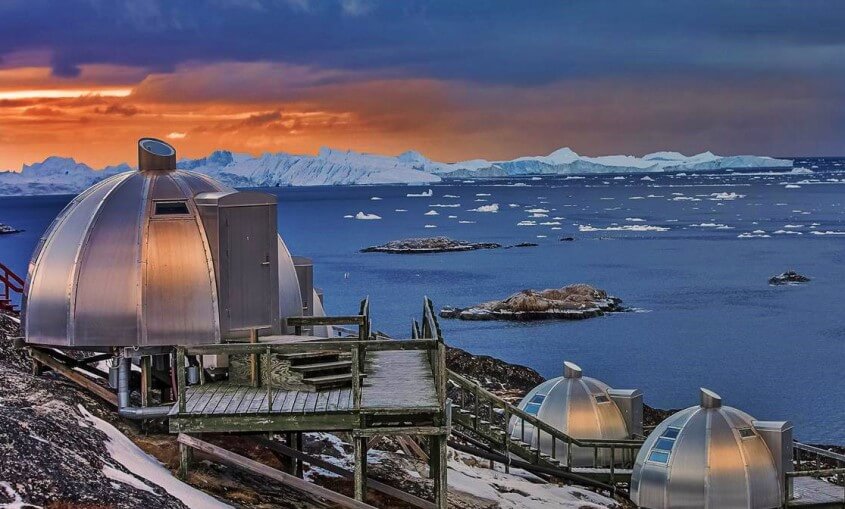 Glass Igloos - Hotel Arctic Ilulissat Icefjord