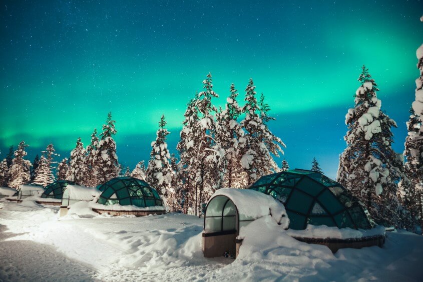 Glass Igloos - Kakslauttanen Arctic Resort