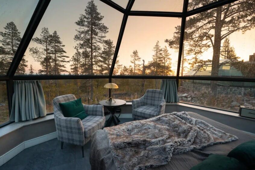 Glass Igloos - Levin Iglut – Golden Crown