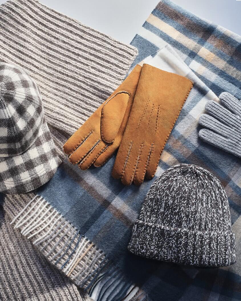 Männer-Outfits im Winter - Accessoires