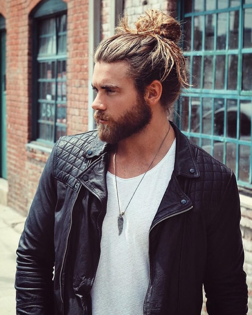 Gesichtsform für Deinen Man Bun