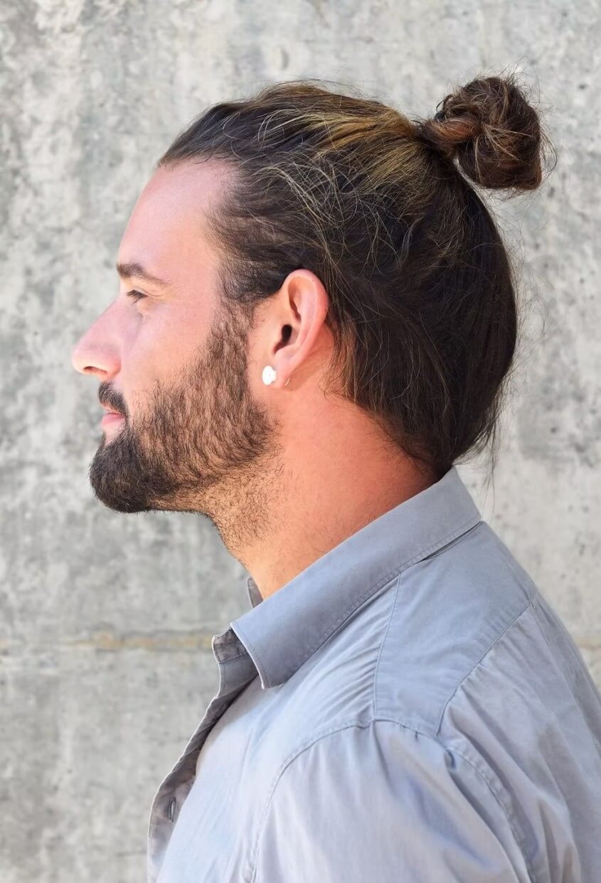 Half Man Bun