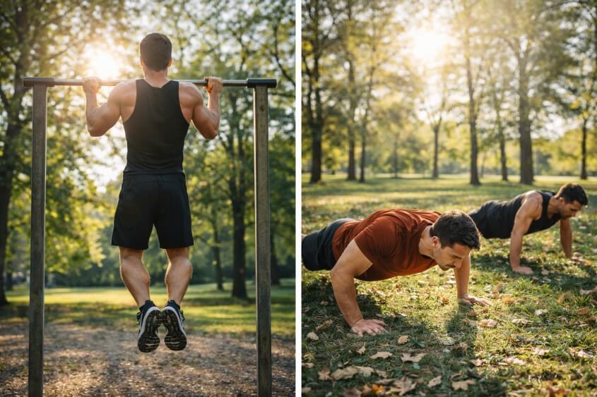 Outdoor Training ohne Gym