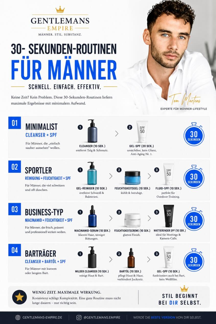 Welche Hautpflege brauchen Männer