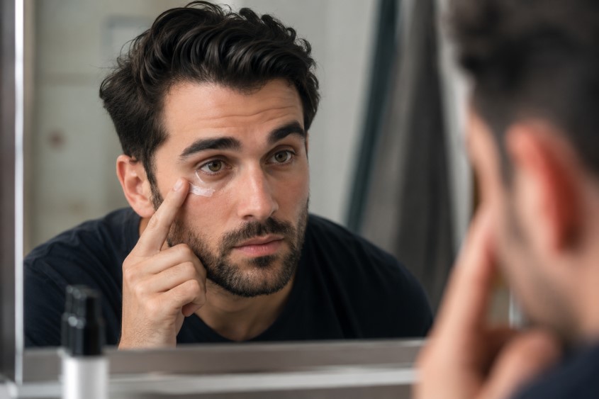 Augencreme Männer gegen Augenringe