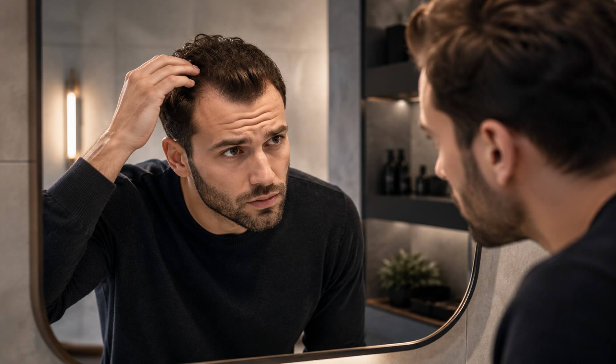 Frisuren bei Geheimratsecken