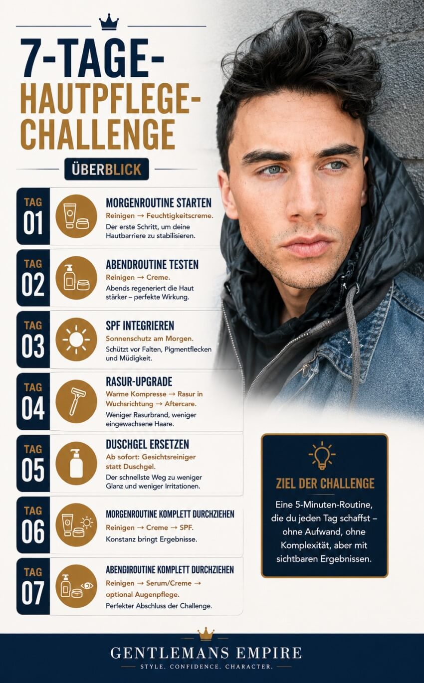 7-Tage Challenge für Deine Hautpflege